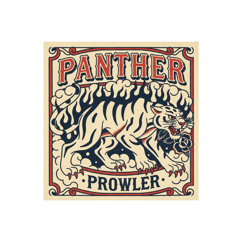 American Traditional tattoo flash design 33