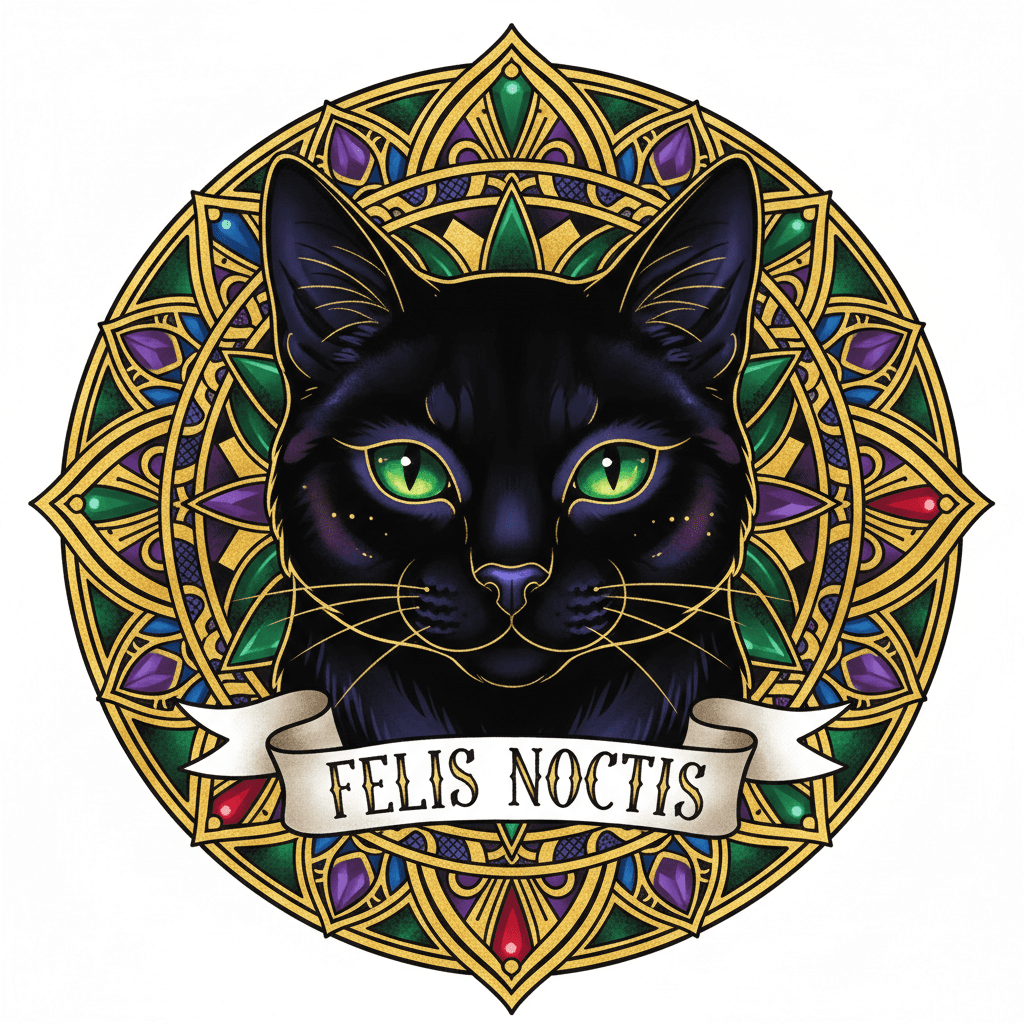 Neo-Traditional tattoo flash design 107