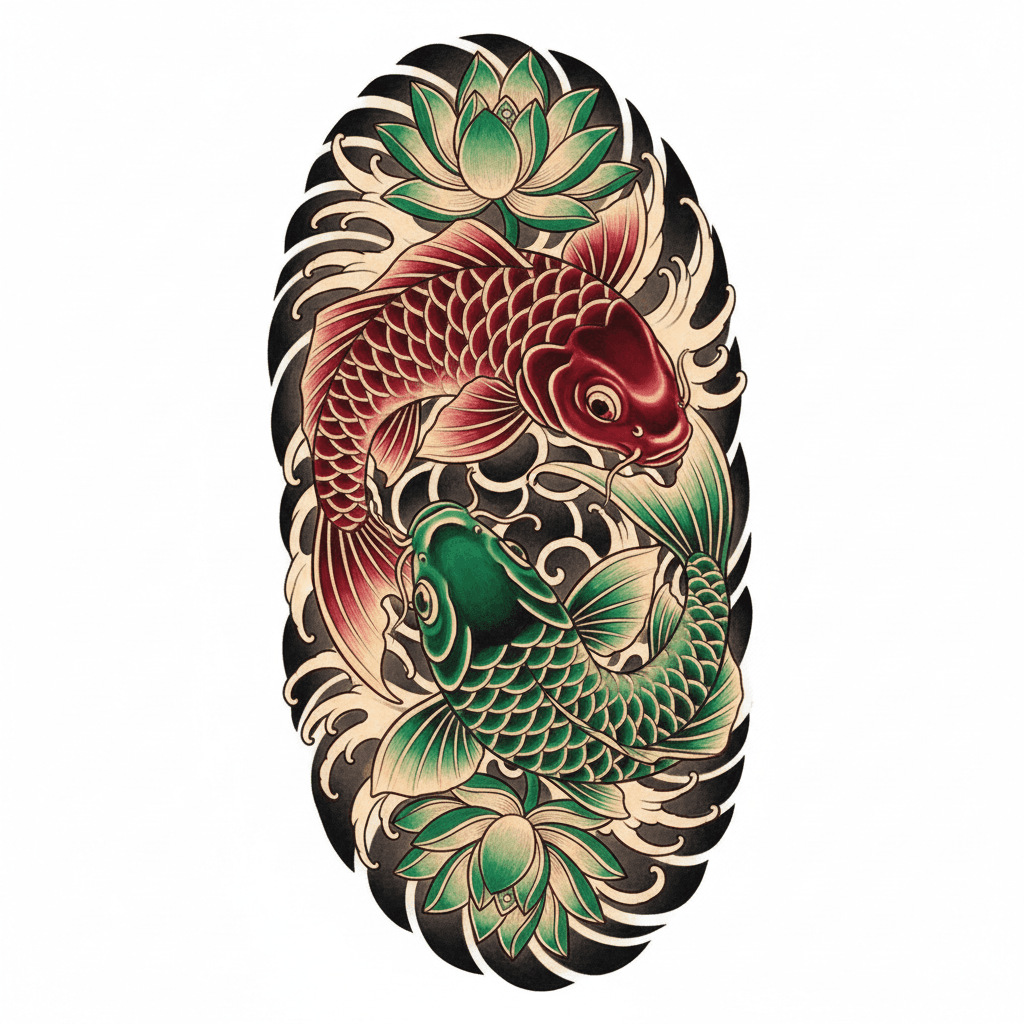 Realism tattoo flash design 126