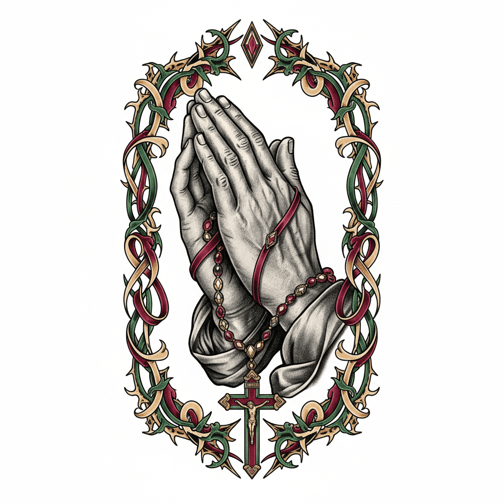 Realism tattoo flash design 81