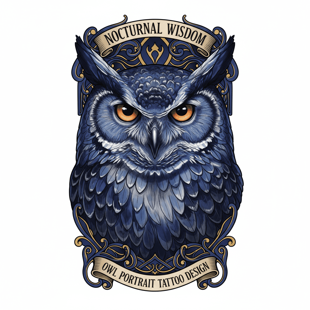 Realism tattoo flash design 98